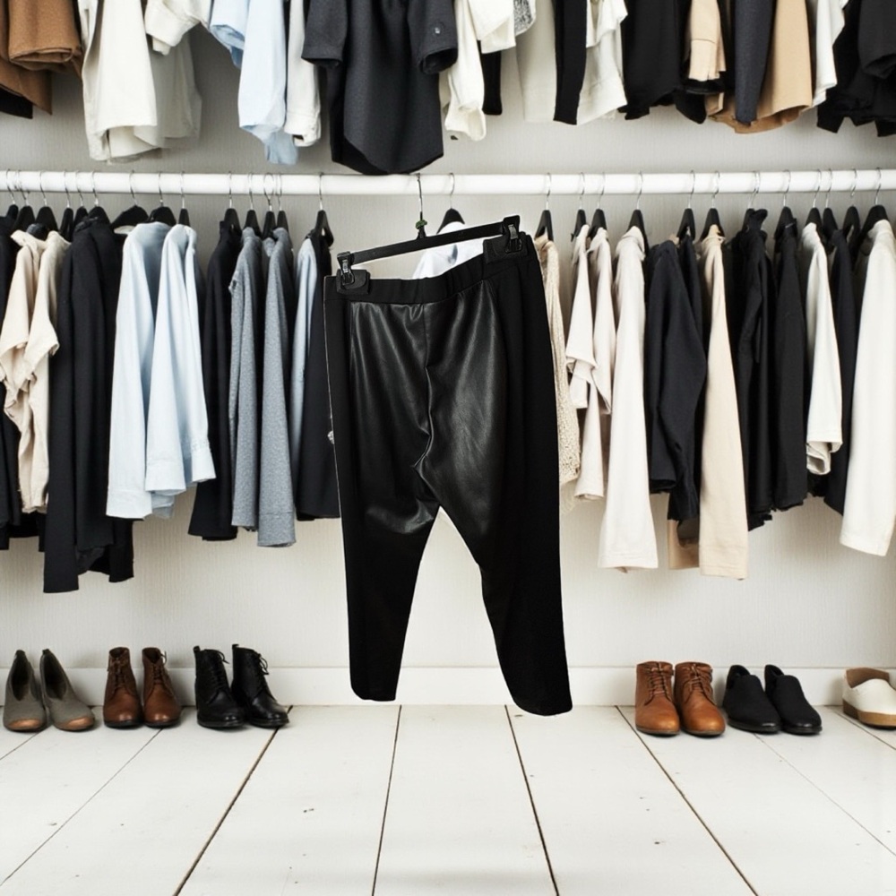 Elie Tahari Sleek Black Leggings
